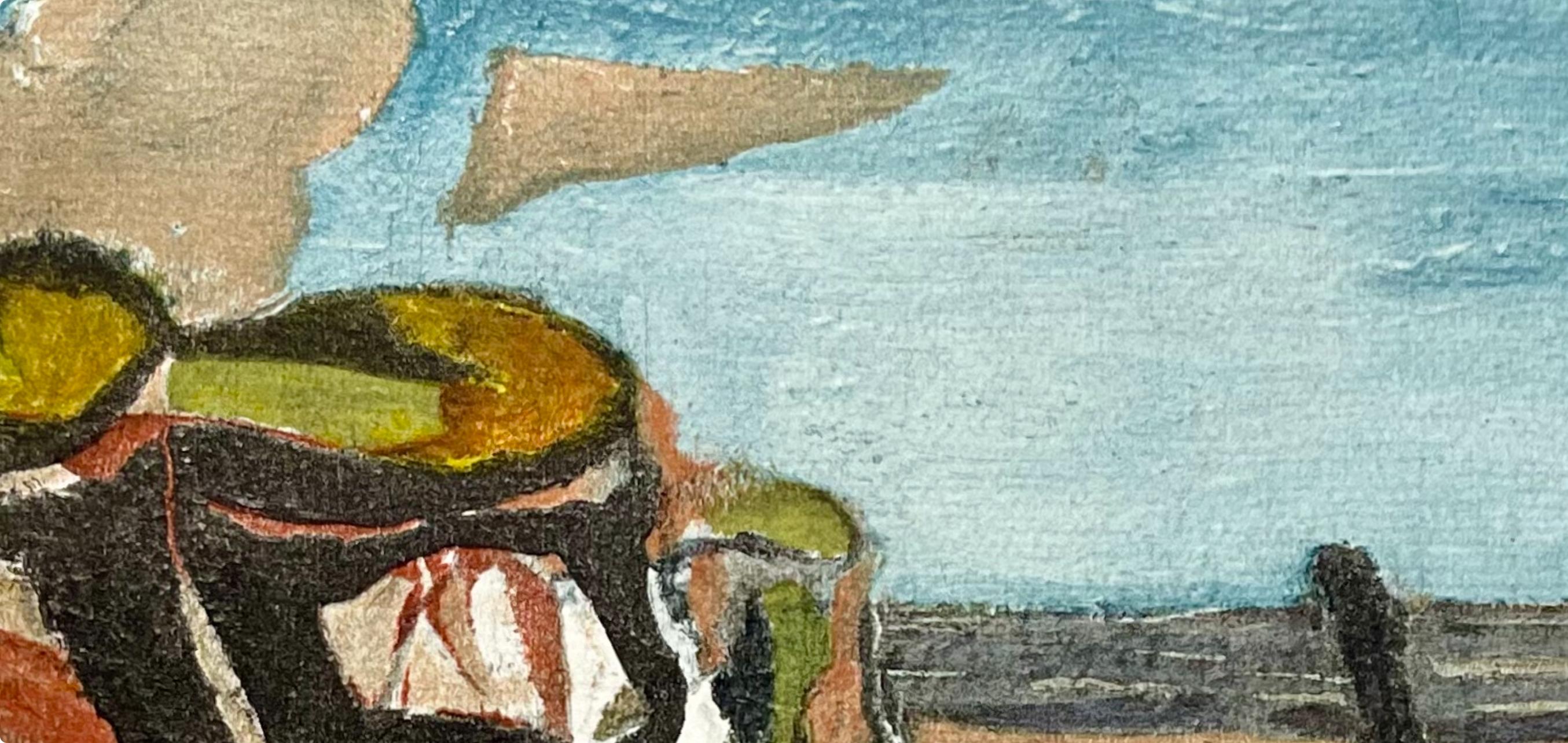 Braque, Les barques bleues, Varengeville (after) For Sale 1