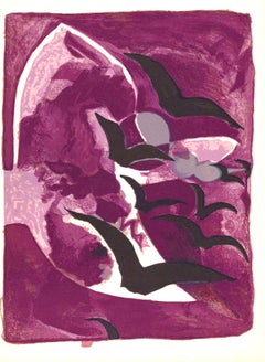 Braque, Les oiseaux de nuit, Drucke aus der Mourlot-presse (nach)