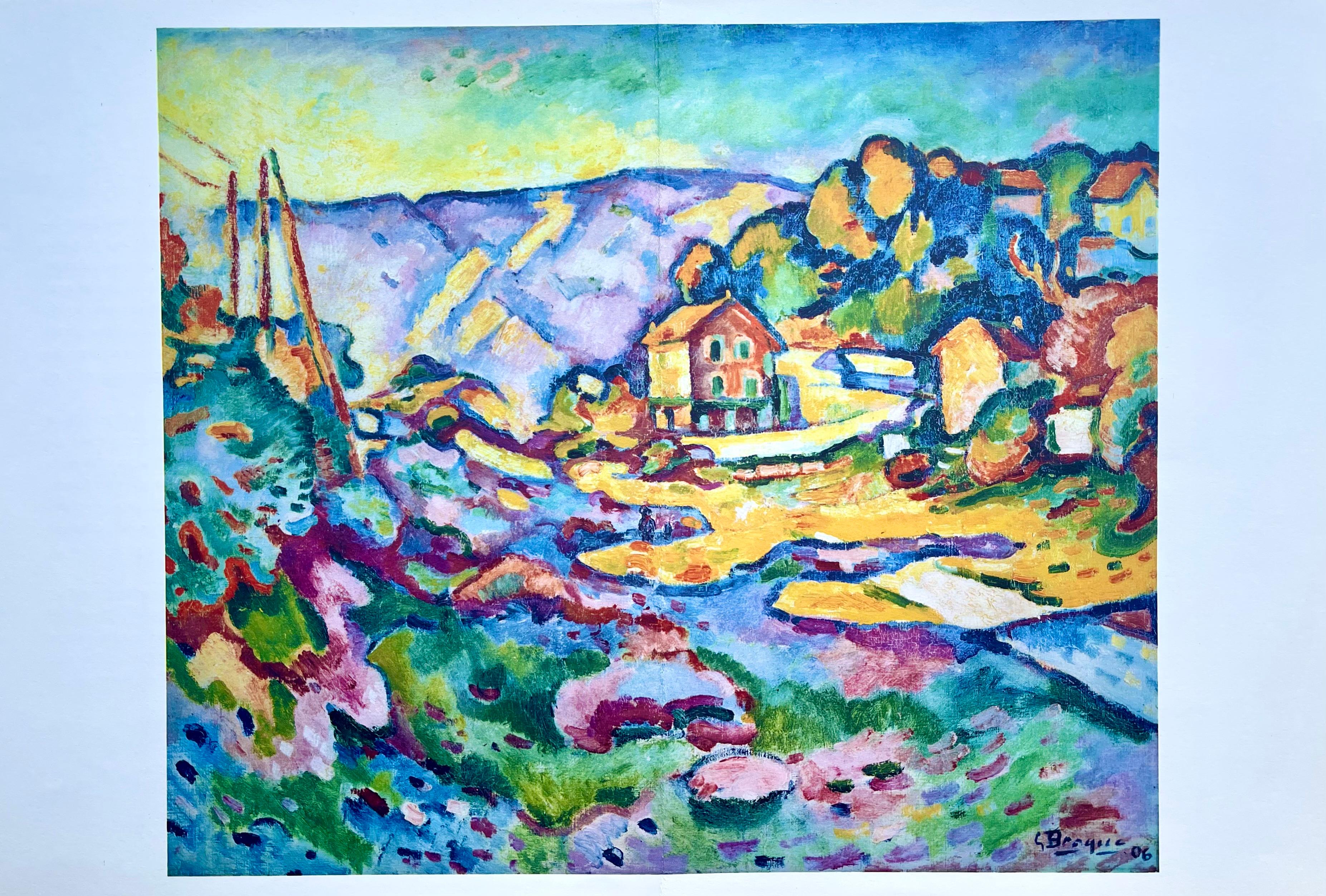 Braque, L'Estaque, Derrière le miroir (after) For Sale 1