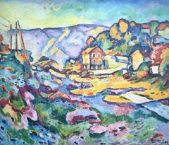 Braque, L'Estaque, L'Hommage à Georges Braque, Derrière le miroir (after)