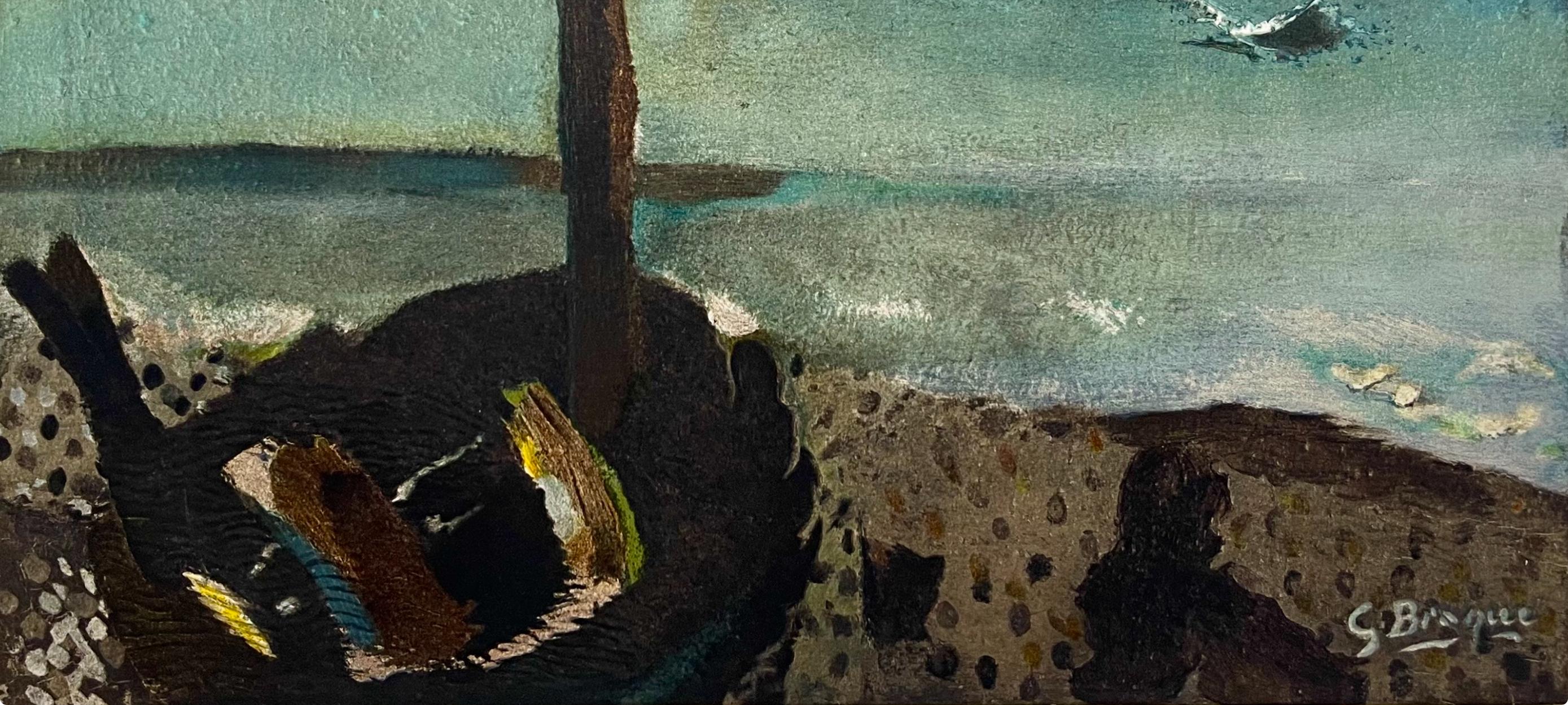 Braque, Marin à la Mouette, Varengeville (dopo) - Print di Georges Braque