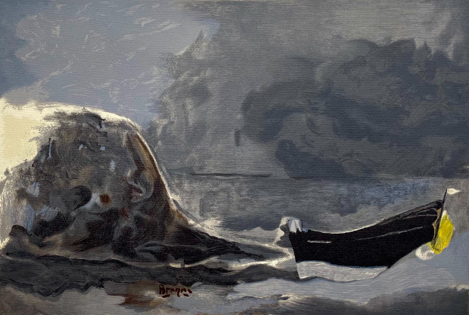 Braque, Marina negra, Varengeville (después)