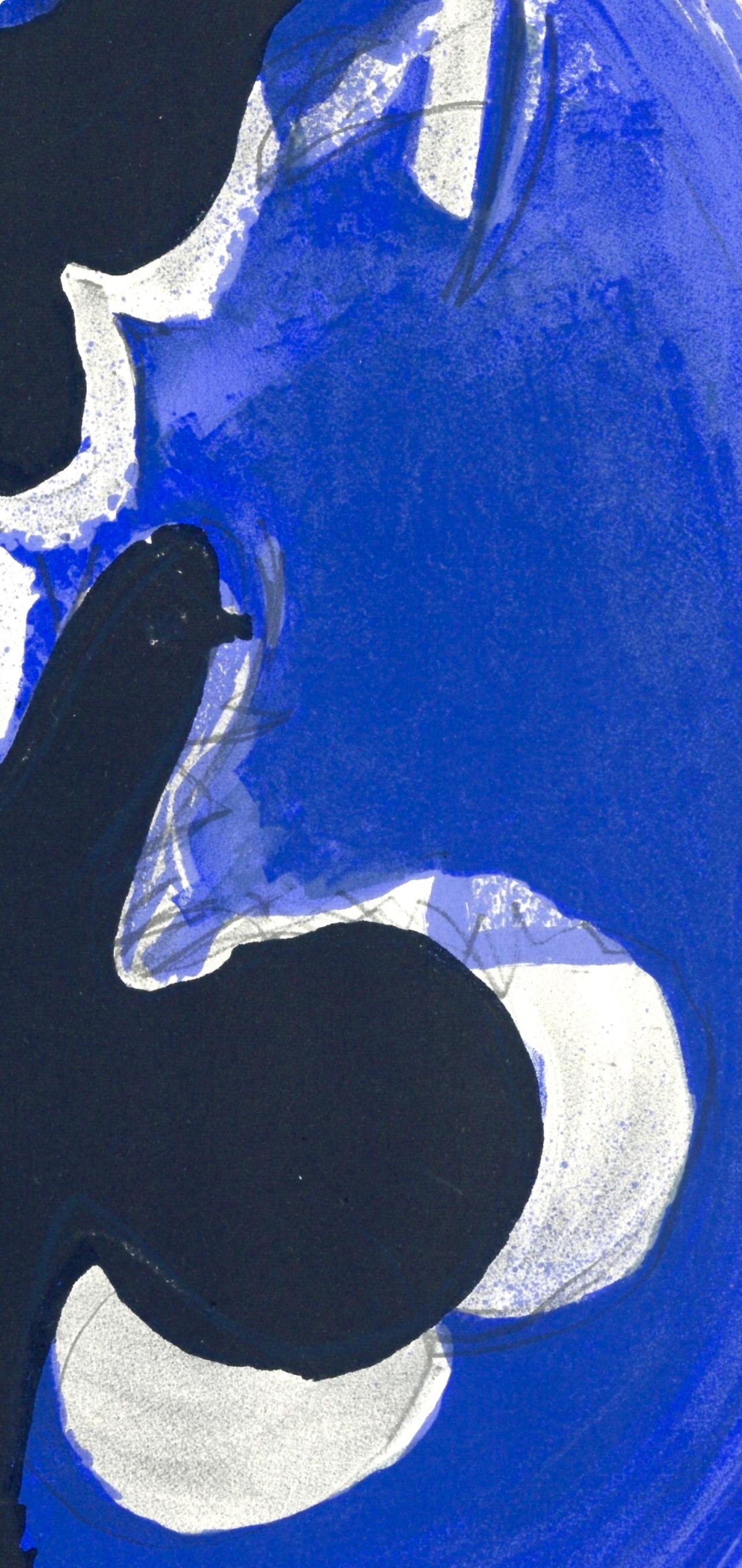 Braque, Oiseaux, Verve : Revue Artistique et Littéraire (après) - Moderne Print par Georges Braque