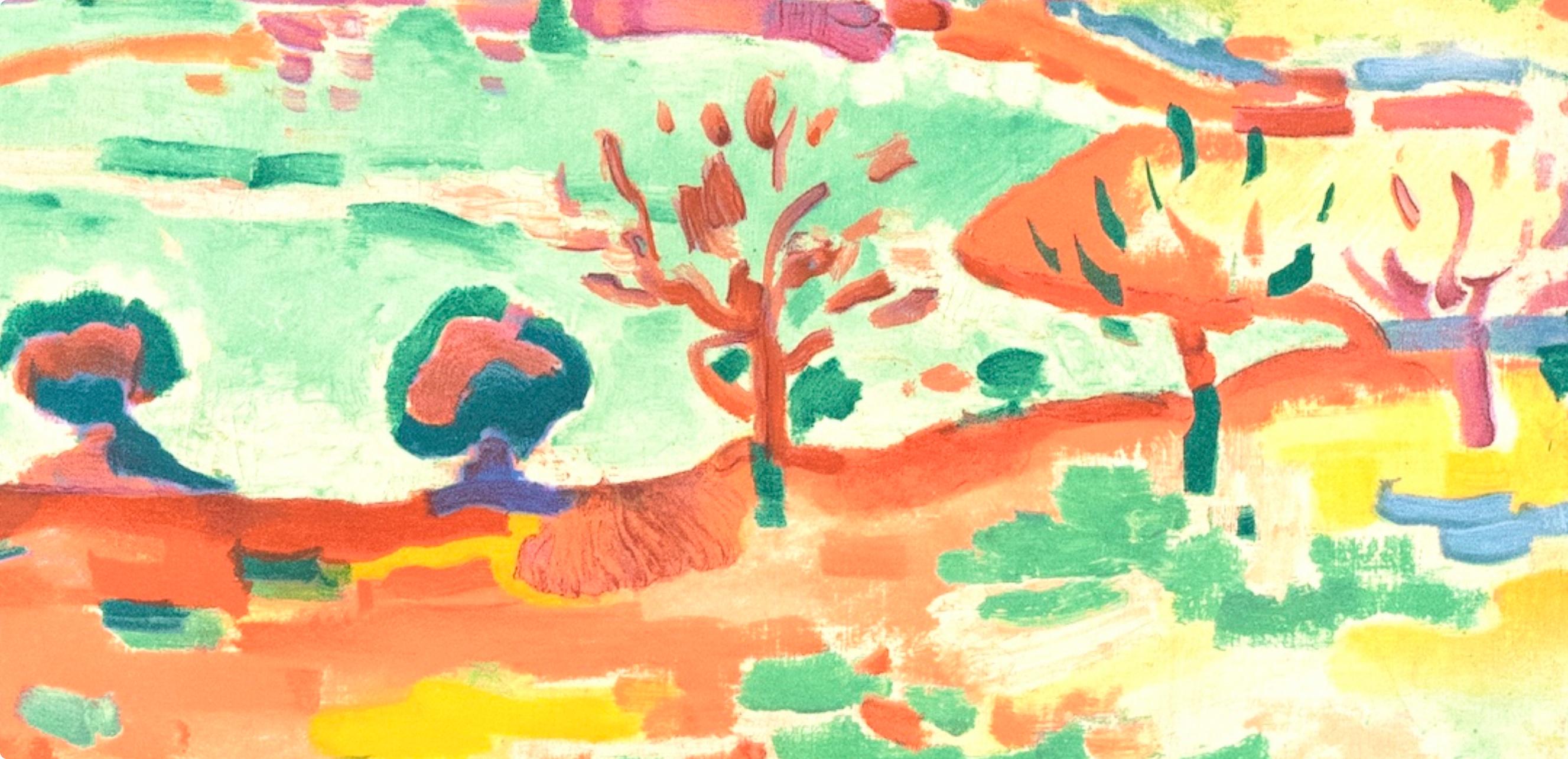 Braque, Paysage a L'estaque, Fauves, Collection'S Pierre Lévy (dopo) in vendita 1