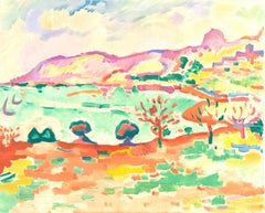 Vintage Braque, Paysage a L'estaque, Fauves, Collection Pierre Lévy (after)