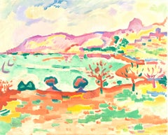 Braque, Paysage A L'estaque, Fauves, Sammlung Pierre Lévy (nach)
