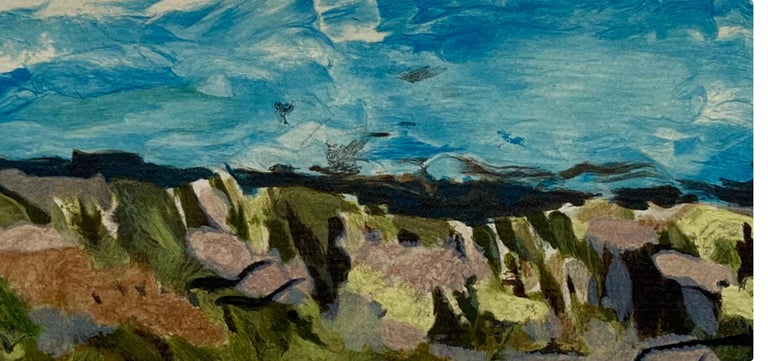 ブラック画集VARENGEVILLE es Braque 1968, Georges Braque, Landscape, from Varengeville, 1968 (after) For