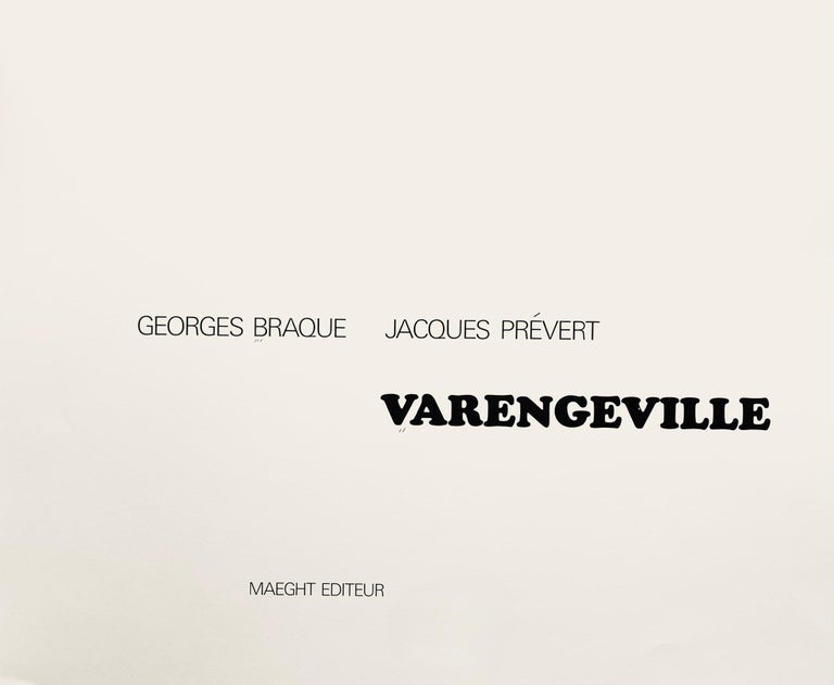 Georges Braque, Landscape, from Varengeville, 1968 (after) For