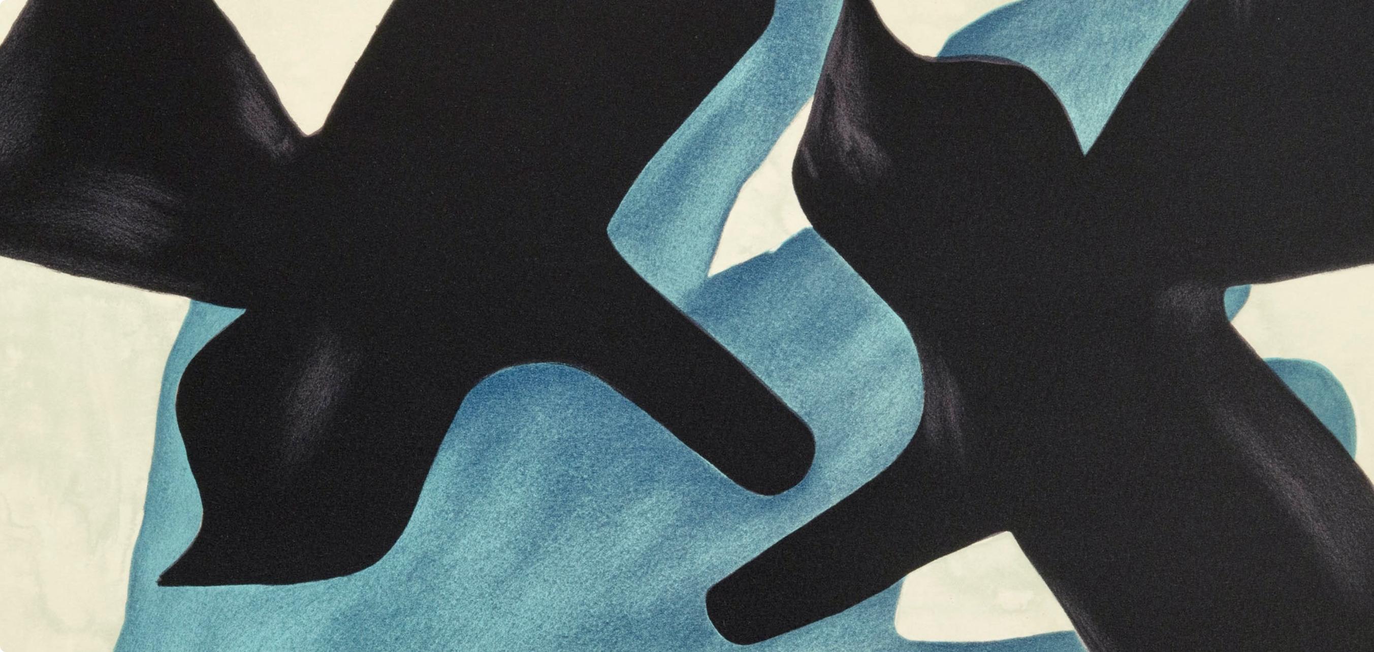 Braque, Pélias et Nélée, Œdipe roi de Sophocle (dopo) - Print di Georges Braque