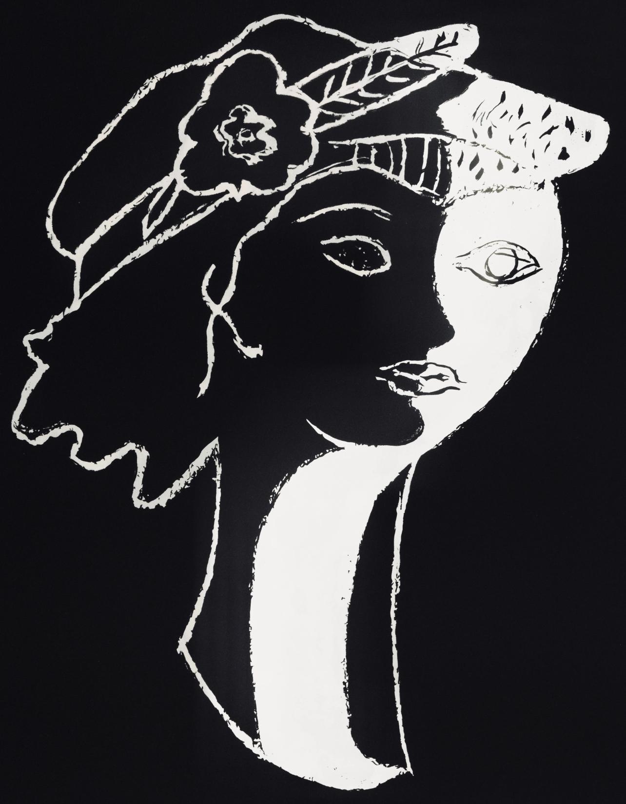 Braque, Persephata, Œdipe roi de Sophocle (d'après) - Print de Georges Braque