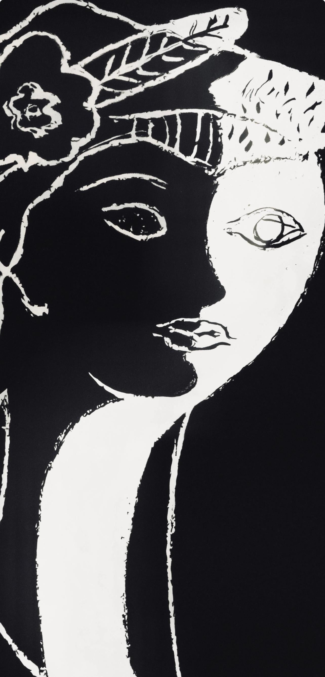 Braque, Persephata, Œdipe roi de Sophocle (d'après) - Moderne Print par Georges Braque