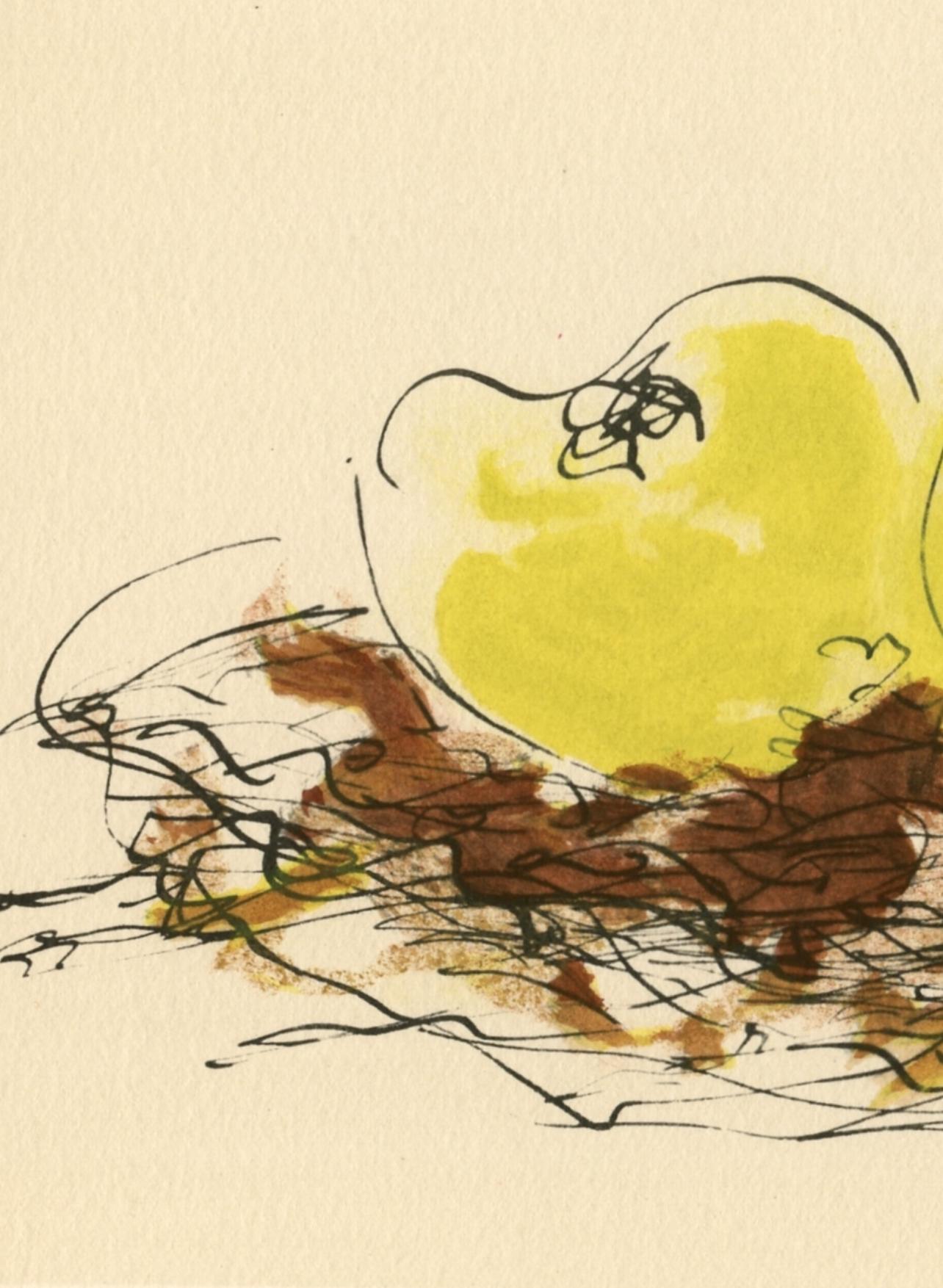 Braque, Pommes, Georges Braque le solitaire (after) For Sale 1
