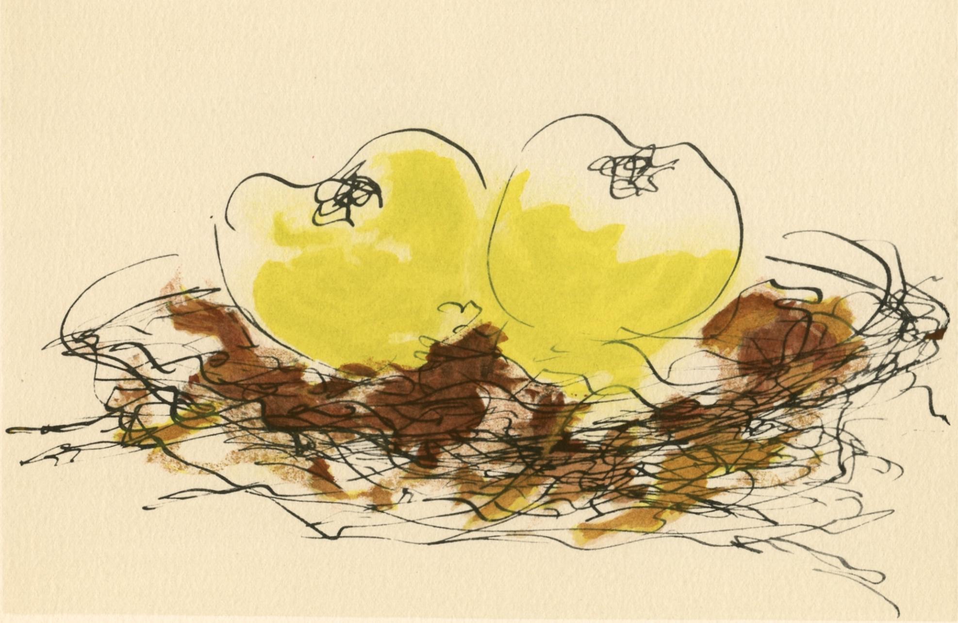 Braque, Pommes, Georges Braque le solitaire (after)