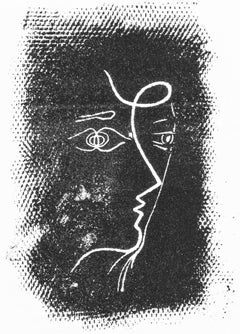 Braque, Profil de femme, Souvenirs et Portraits d'Artistes (después de)