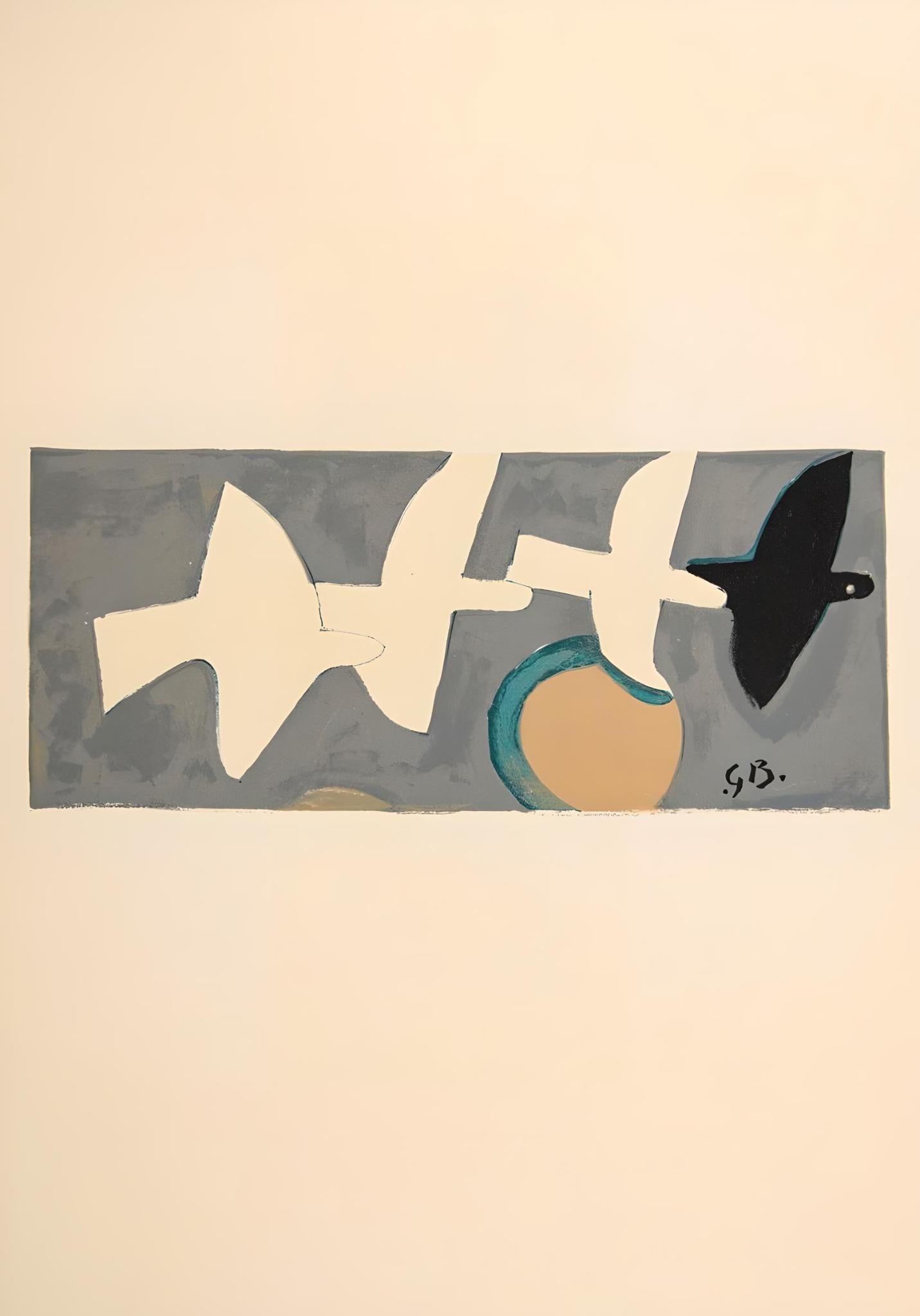 Lithograph on wove paper. Inscription: Signed in the plate and unnumbered; text on verso, as issued. Excellent Condition. Notes: From Derrière le miroir, N° 115, published by Derrière le miroir, Paris; printed by Galerie Maeght, Paris, 1959.