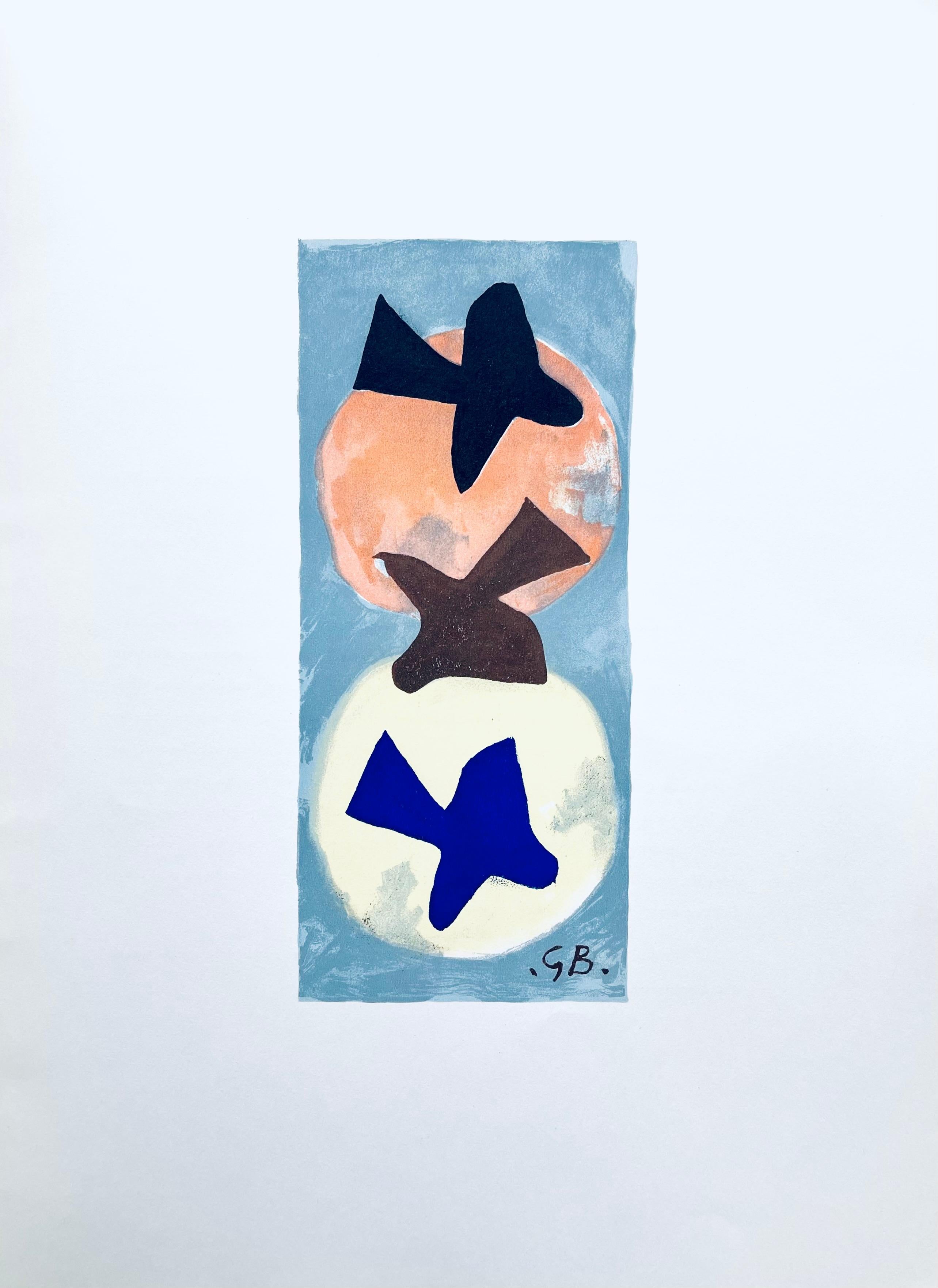 Lithograph on vélin paper. Inscription: Unsigned and unnumbered, as issued. Good condition. Notes: From Derrière le miroir, N° 115, 1959. Published by Aimé Maeght, Éditeur, Paris; printed by Éditions Pierre à Feu, Galerie Maeght, Paris. Excerpted
