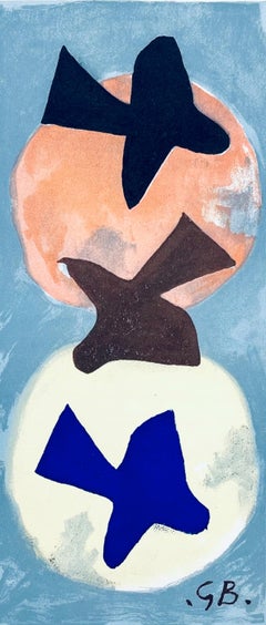 Braque, Soleil et lune I, Derrière le miroir (after)