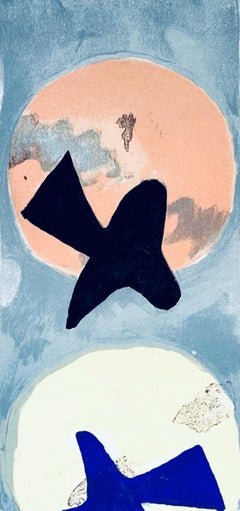 Braque, Soleil et lune II, Derrière le miroir (dopo)