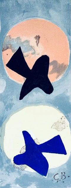 Braque, Soleil et lune II, Derrière le miroir (después)
