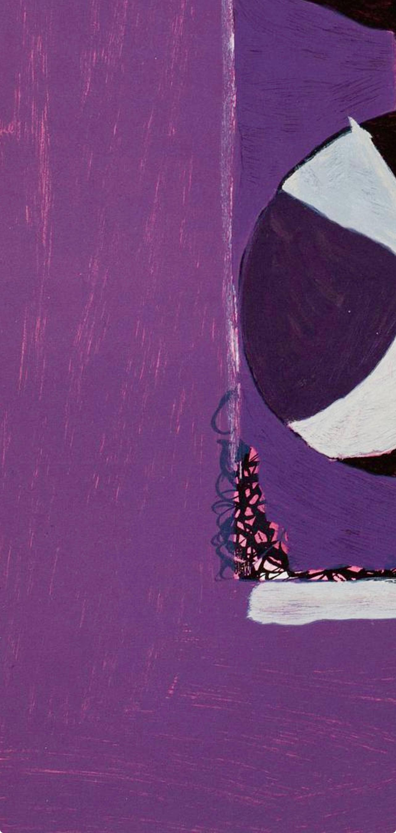 Braque, Trois oiseaux sur fond violet, Derrière le miroir (d'après) en vente 1