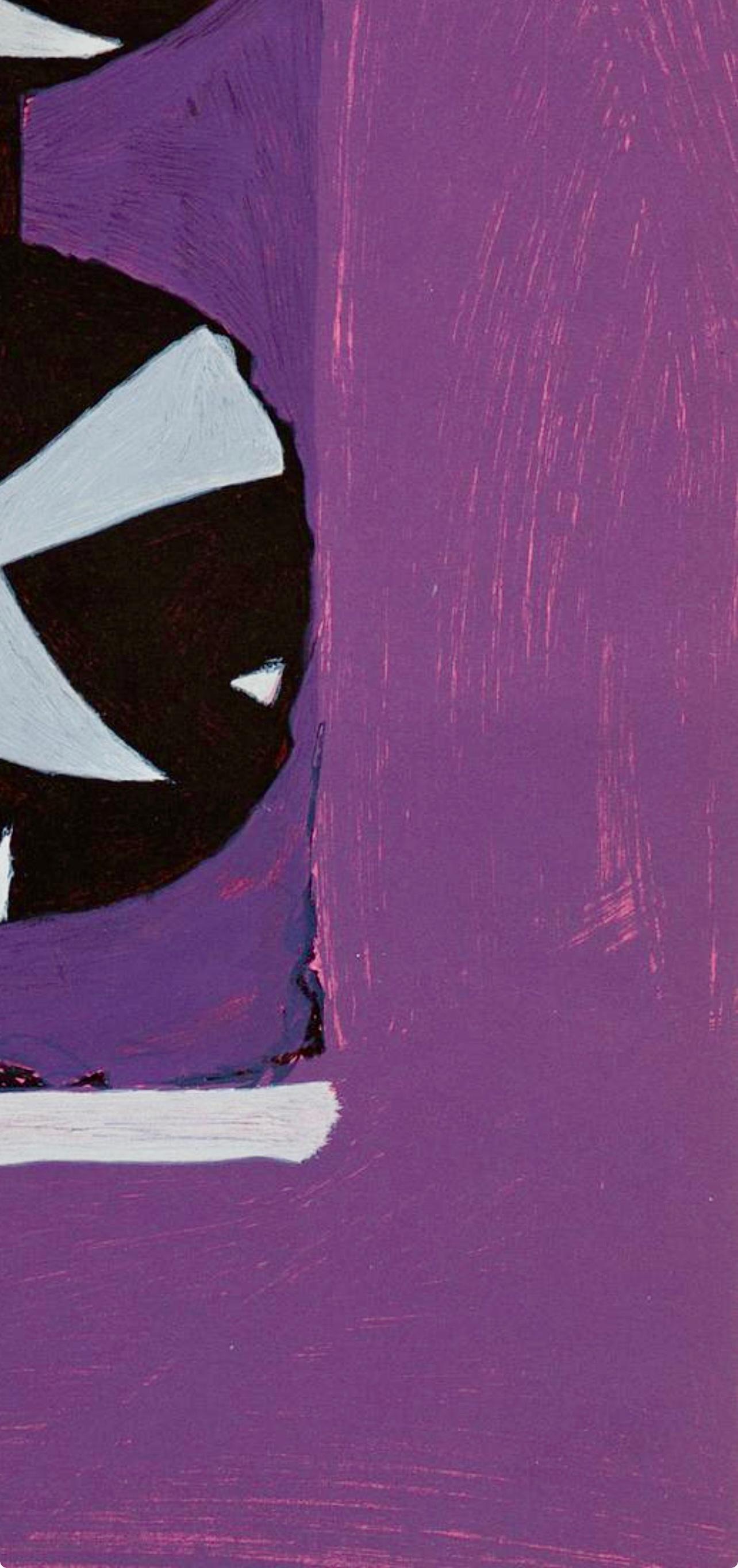 Braque, Trois oiseaux sur fond violet, Derrière le miroir (d'après) en vente 2