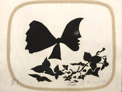 Butterfly Head - Original Aquatint Handsigned - 20 copies
