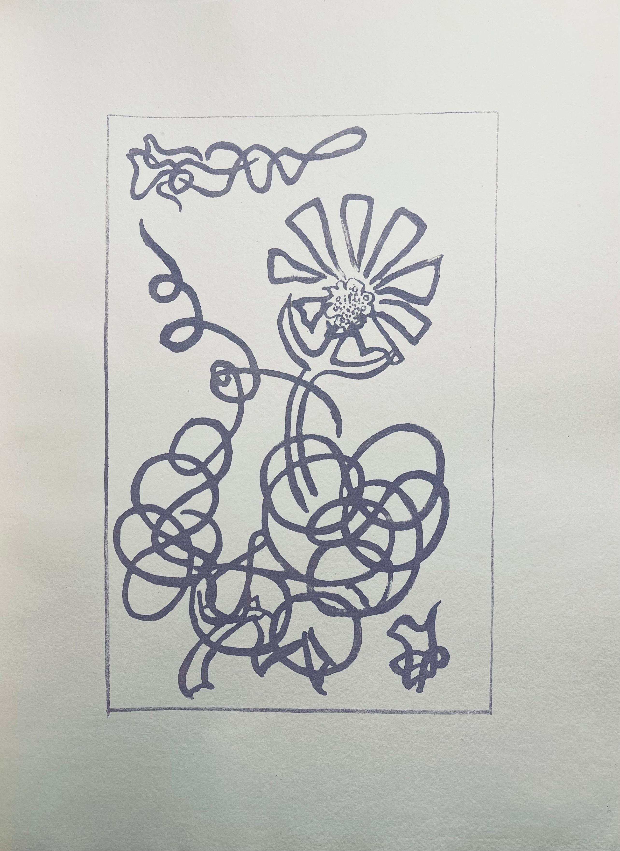 Composition (Vallier 102), Les Paroles Transparentes, Georges Braque For Sale 3