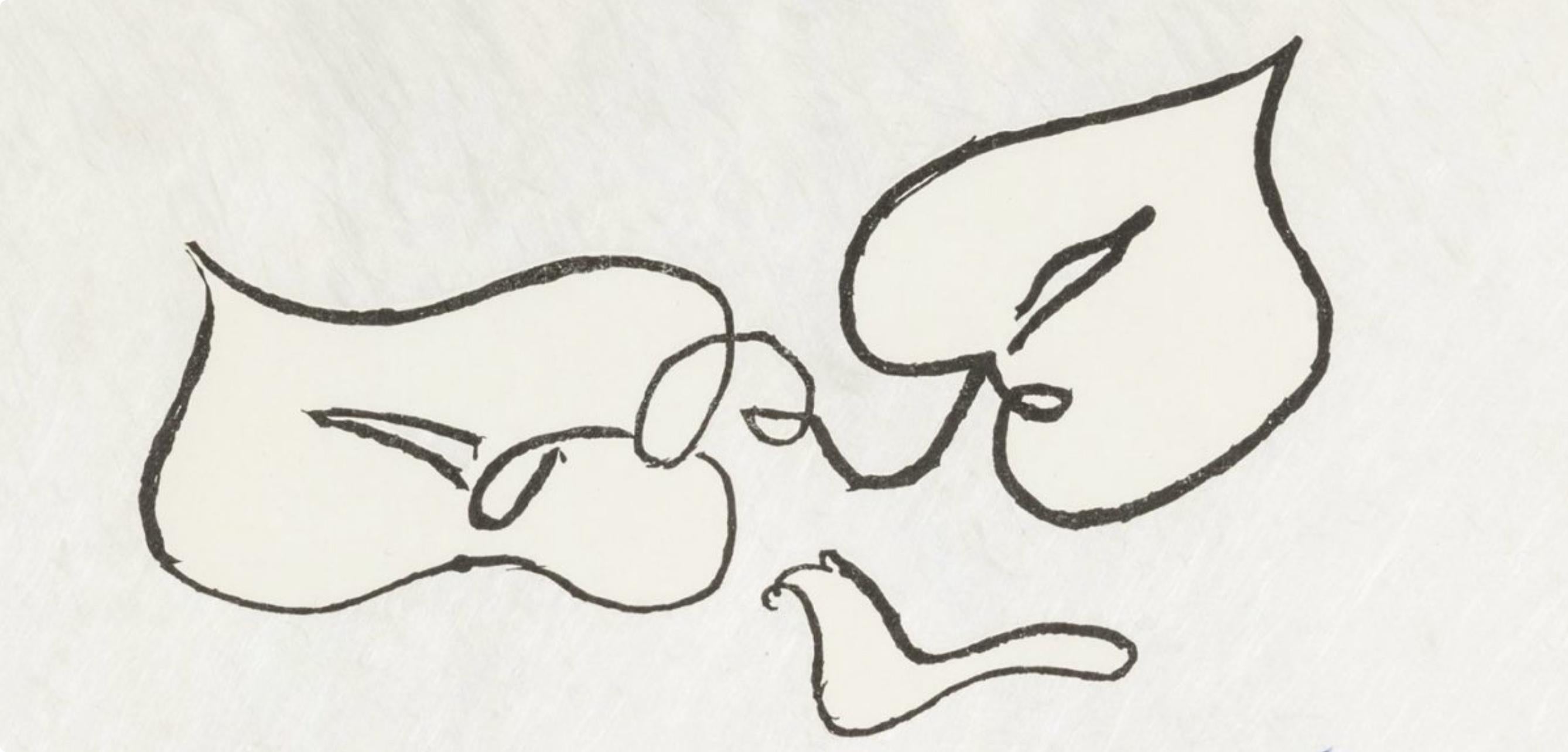 Composición (Vallier 143), La Liberté des Mers, Georges Braque en venta 3