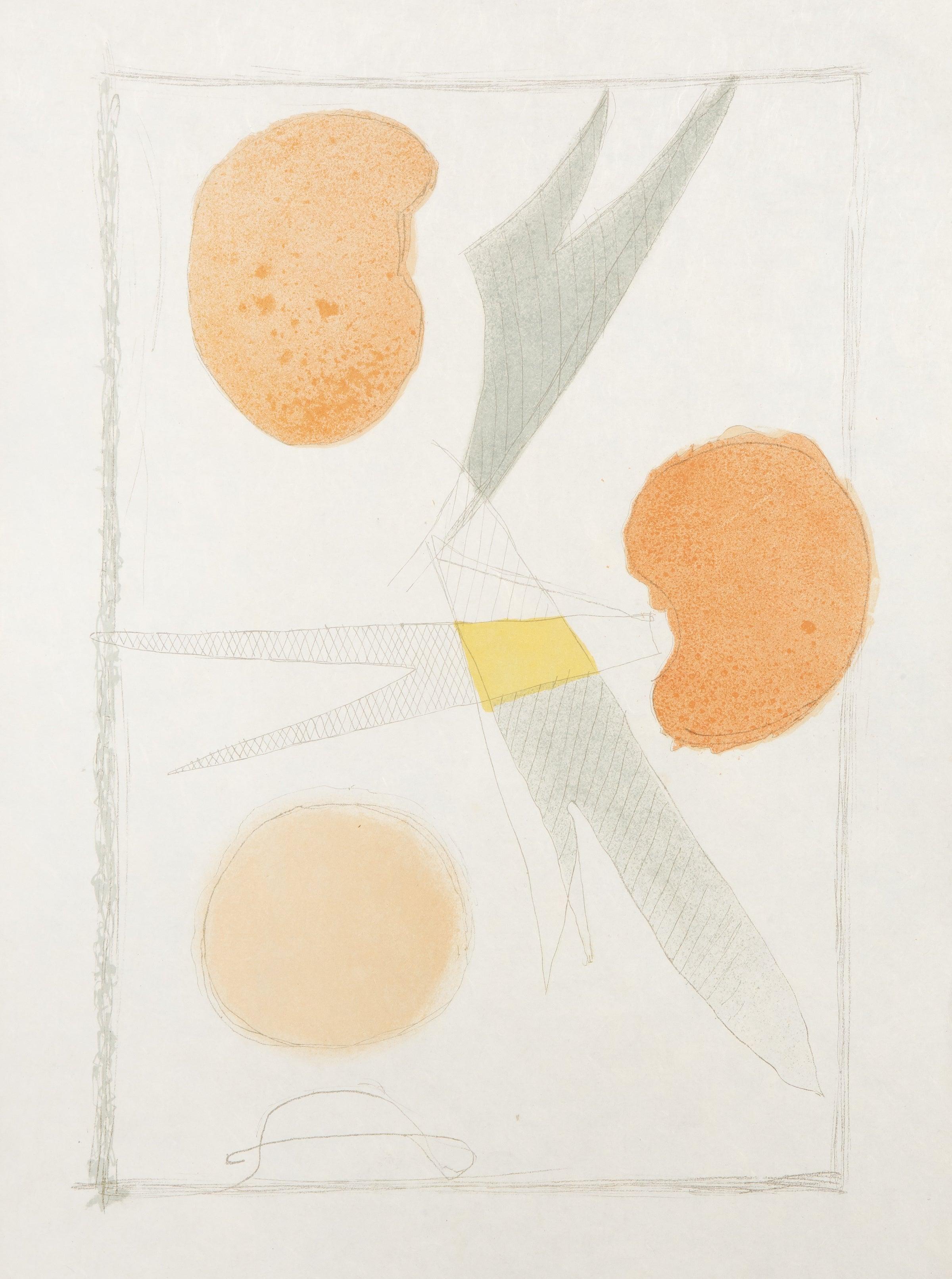 Litografía sobre papel grand vélin d'Arches. Inscripción: sin firmar y sin numerar, tal como se emitió. Buen estado. Notas: del folio, La Liberté des Mers, 1959. Publicado por Maeght Éditeur, París; impreso por Mourlot Frères, París, 15 de junio de