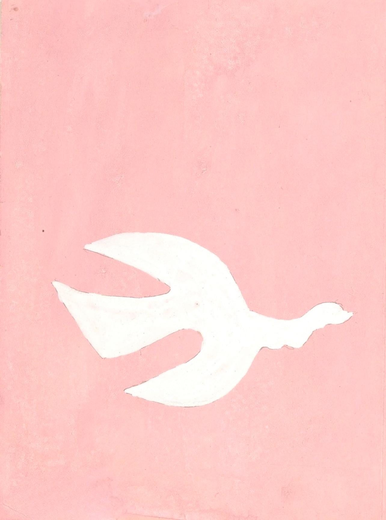 Komposition (Vallier 153), Le Tir à l'arc mis en lumière par Georges Braque im Angebot 3