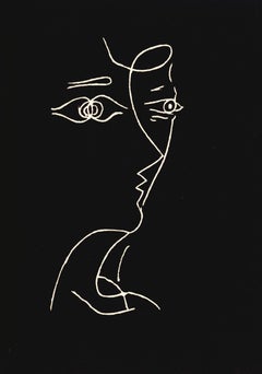 Komposition (Vallier 153), Le Tir à l'arc mis en lumière par Georges Braque