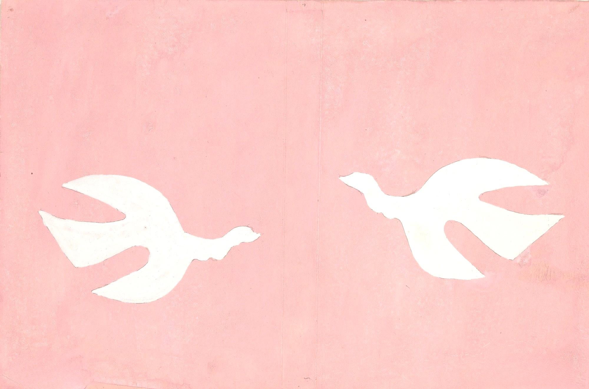 Komposition (Vallier 153), Le Tir à l'arc mis en lumière par Georges Braque