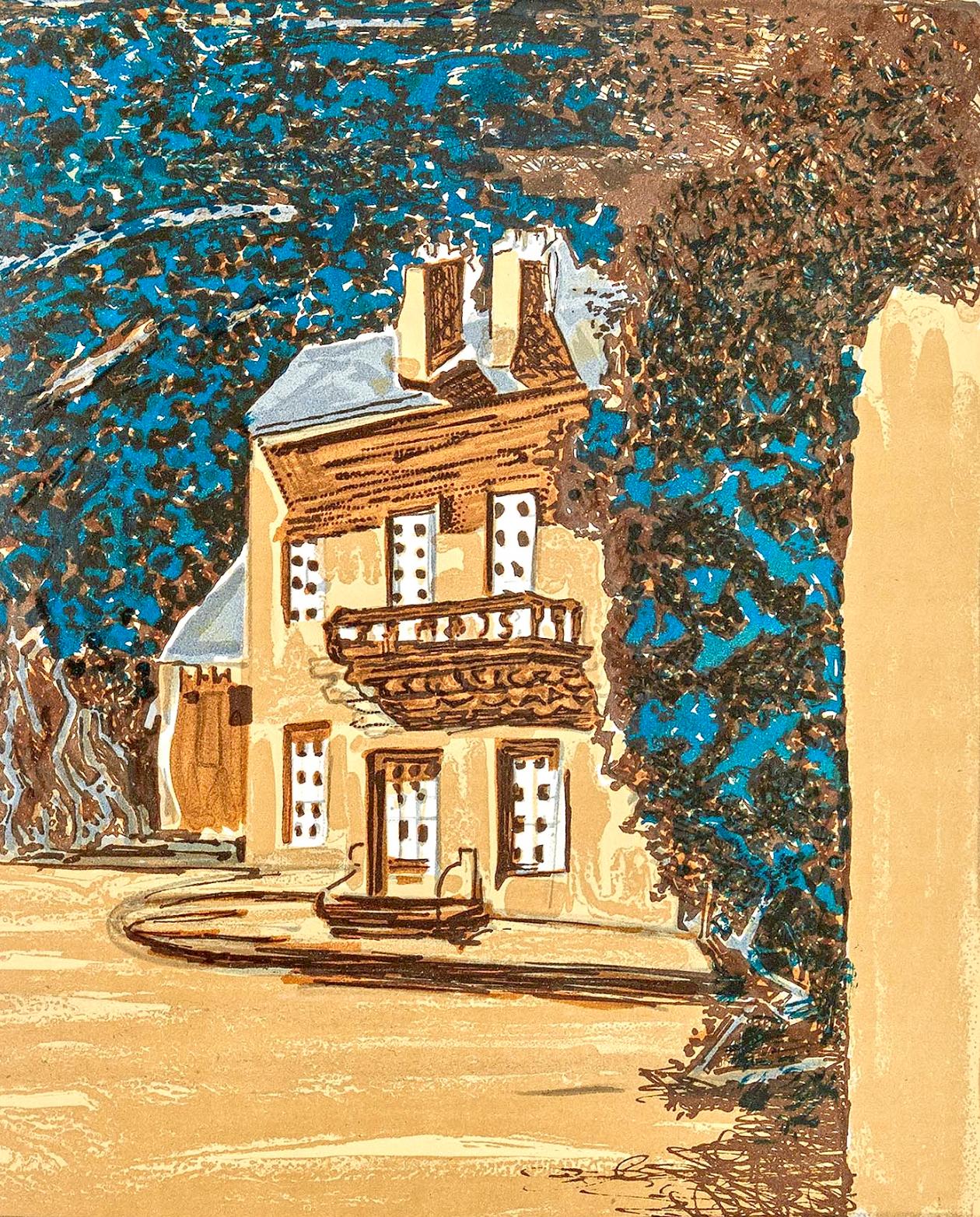 Decor pour Les Facheux (Mourlot 107), Regards sur Paris, Georges Braque in vendita 2