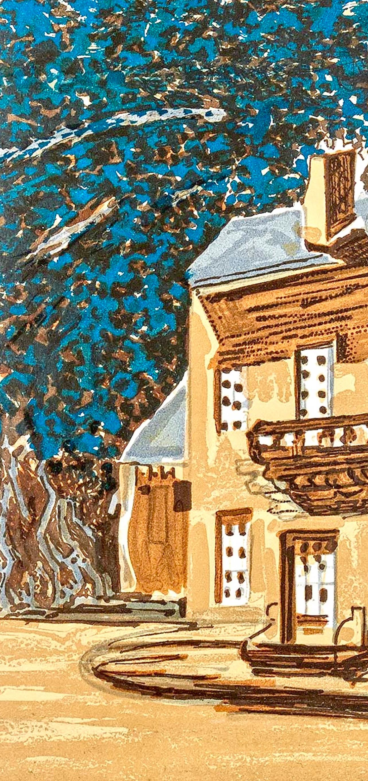 Decor pour Les Facheux (Mourlot 107), Regards sur Paris, Georges Braque in vendita 4