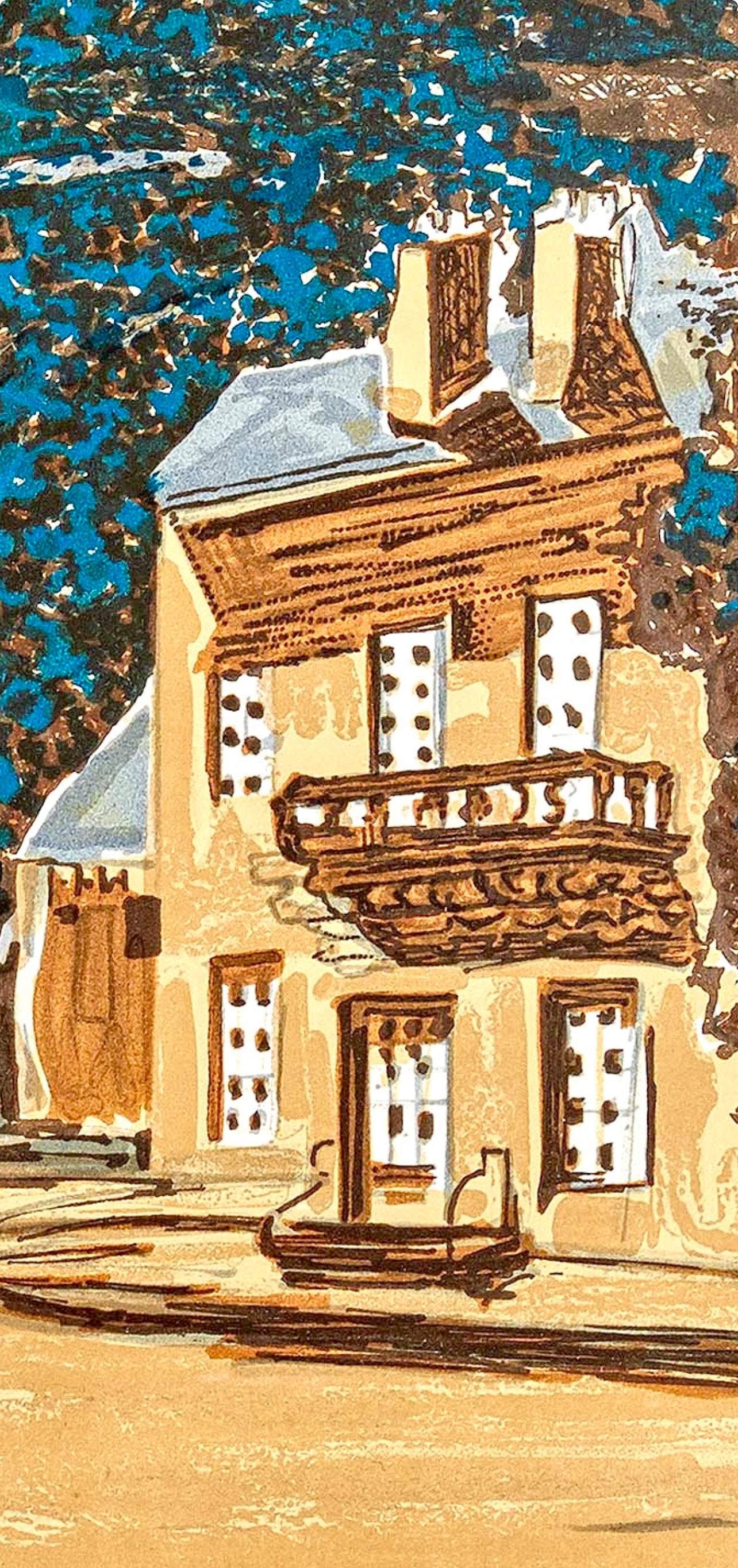 Decor pour Les Facheux (Mourlot 107), Regards sur Paris, Georges Braque in vendita 5