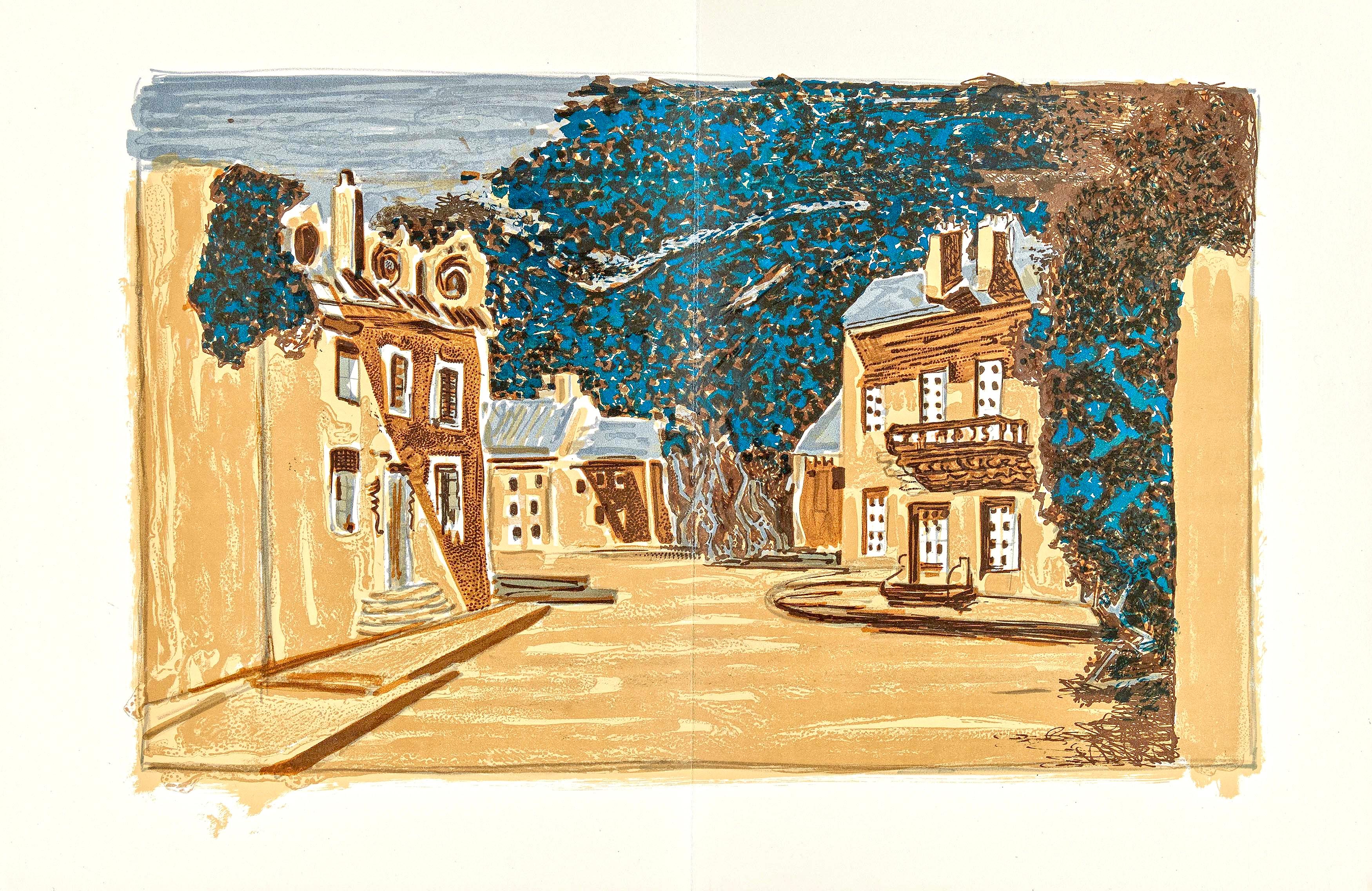 Decor pour Les Facheux (Mourlot 107), Regards sur Paris, Georges Braque in vendita 7