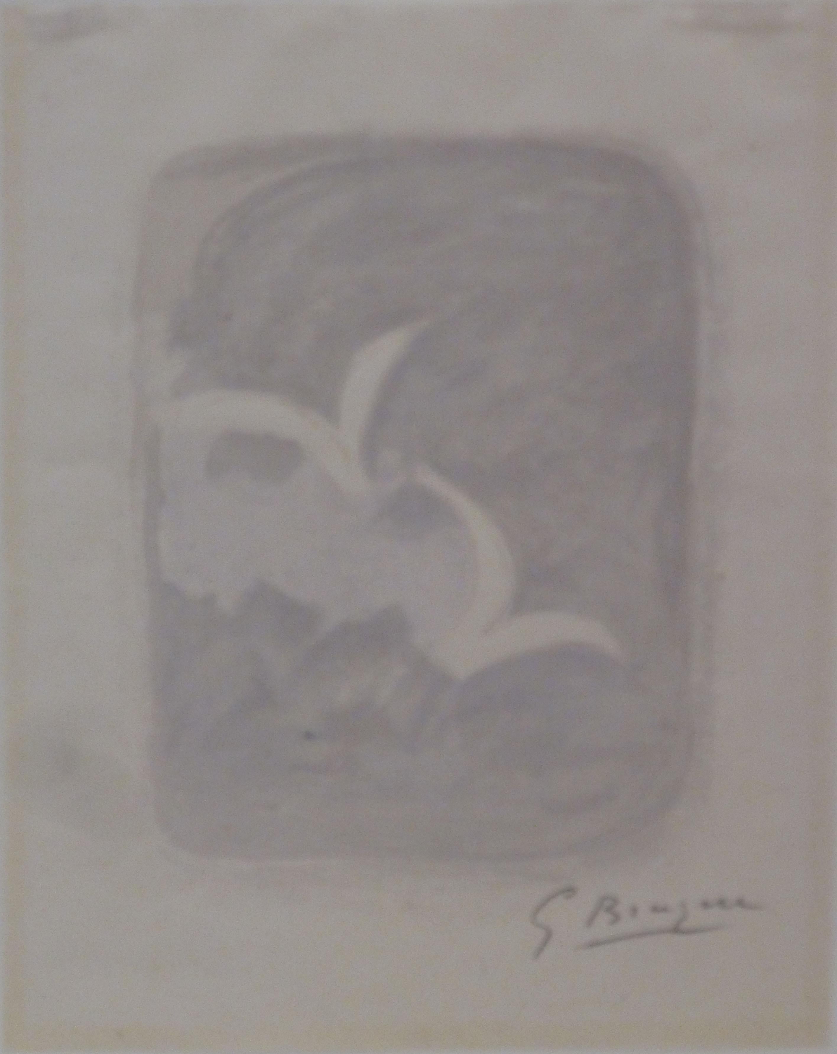 Georges Braque Print - Descente aux enfers