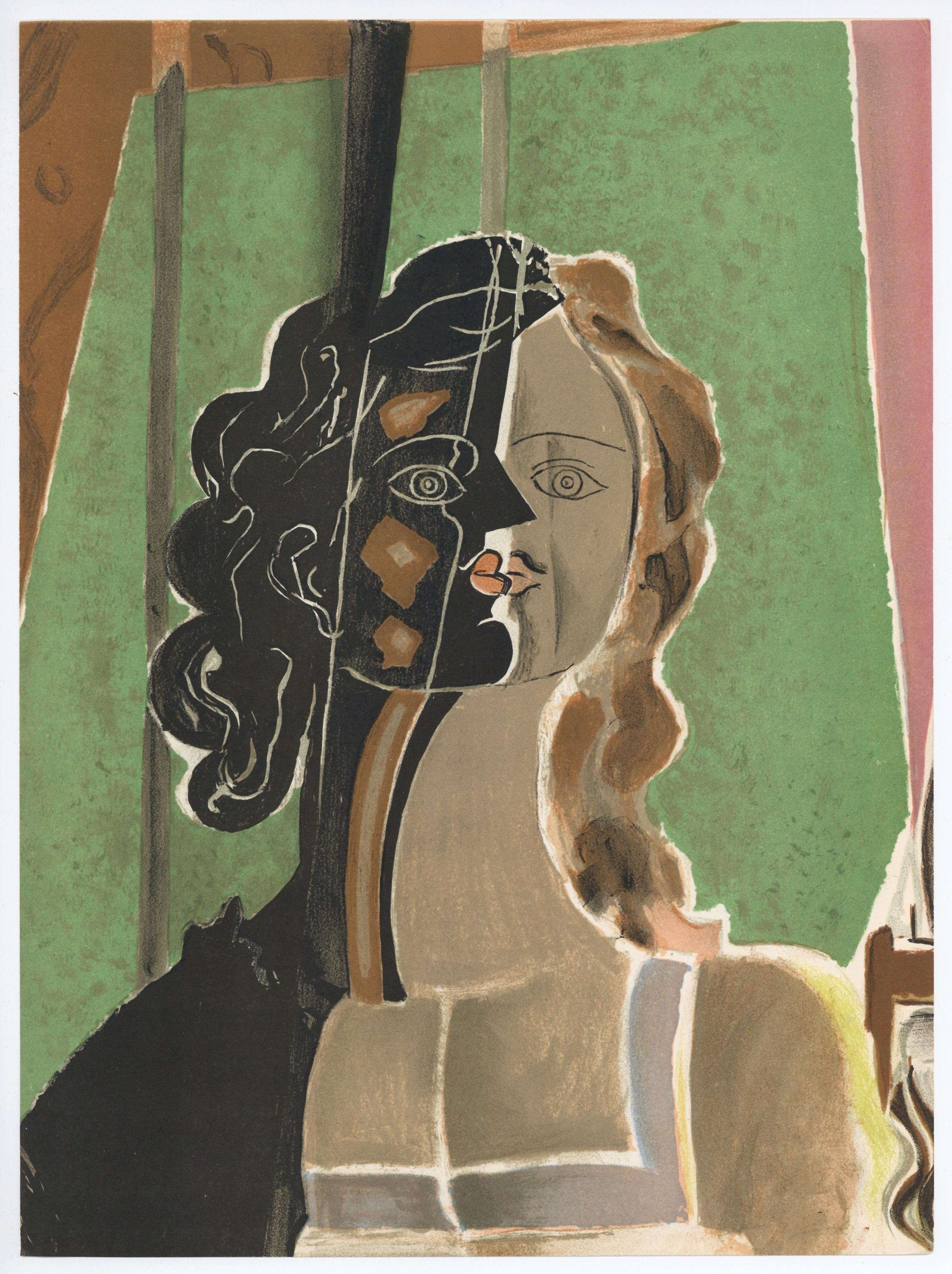 Lithograph on vélin des Papeteries du Marais paper. Paper Size: 14 x 10.25 inches. Inscription: Signed in the plate and unnumbered, as issued. Notes: From the album, Verve: Revue Artistique et Littéraire, Vol. II, N° 5-6, 1939. Published by Éditions