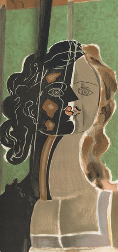 Georges Braque, Figure, from Verve, Revue Artistique et Litteraire