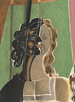 Georges Braque, Figure, from Verve, Revue Artistique et Litteraire