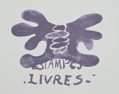 Georges Braque from Fernand Mourlot Boo "Estampes Livres" Signed
