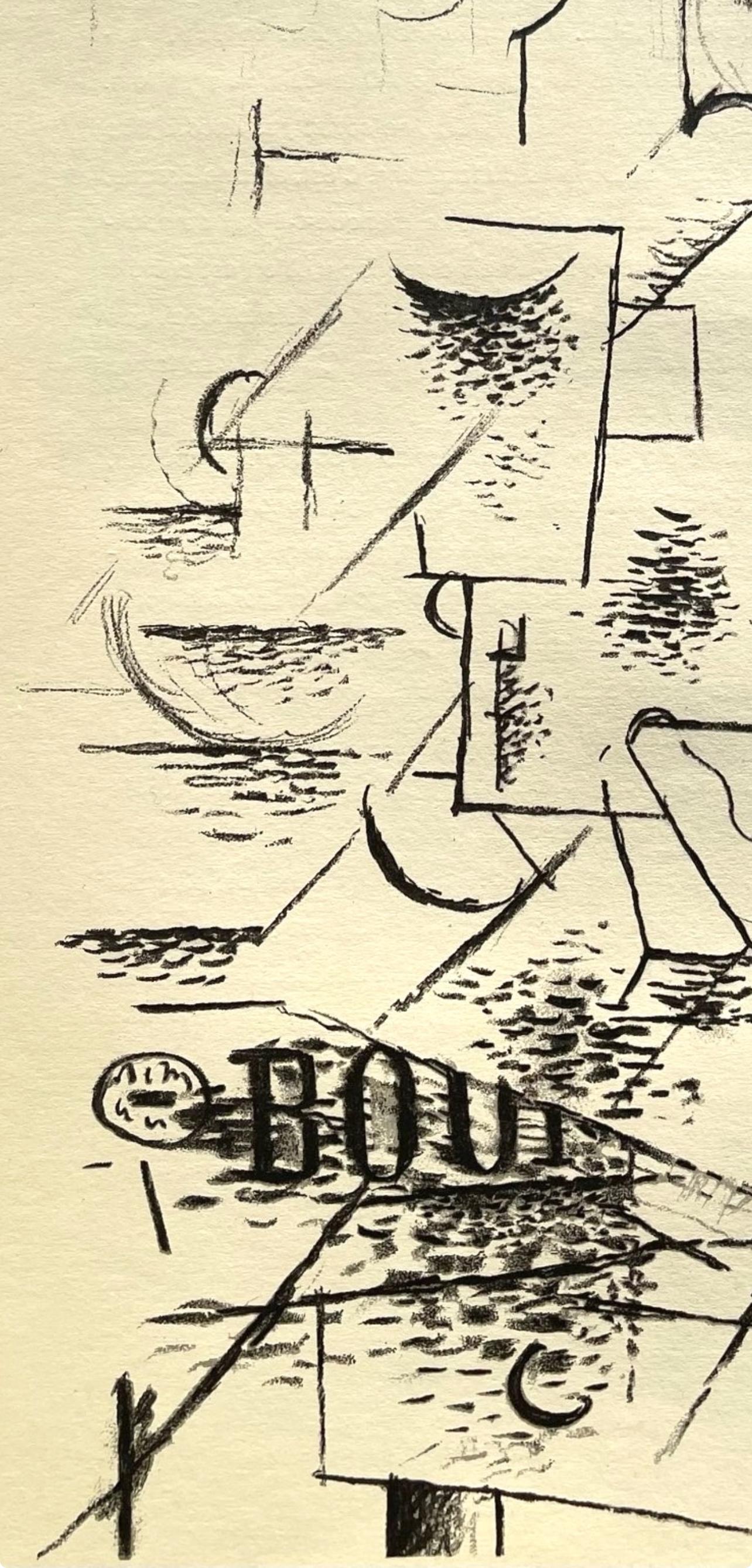 Georges Braque, La bouteille (Maeght N°1051), L'édition de tête (después) Georges Braque en venta 1