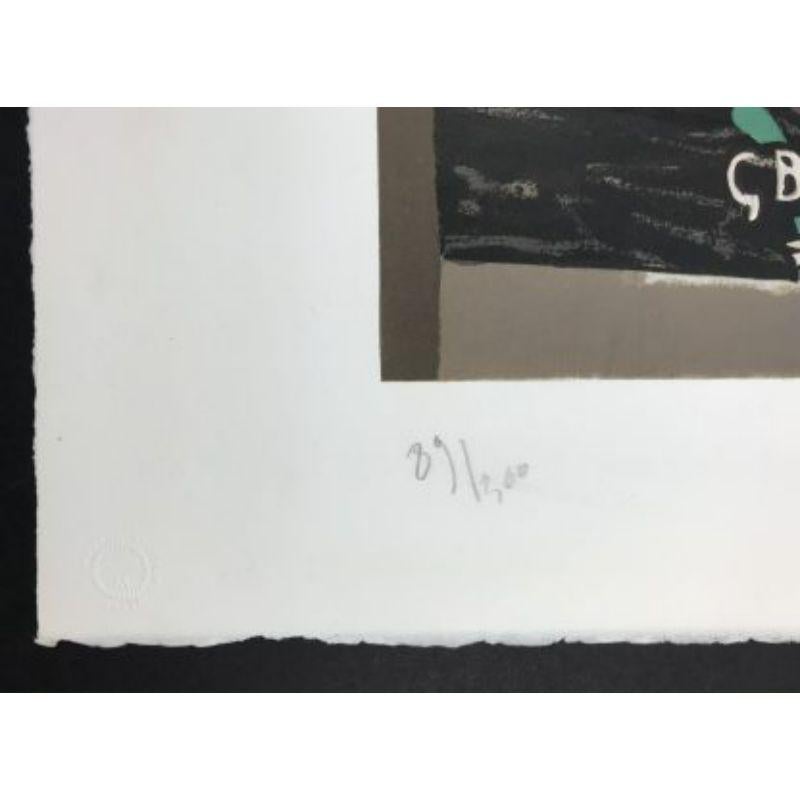 Georges Braque - L'eco - Litografia firmata a mano, 1960 2