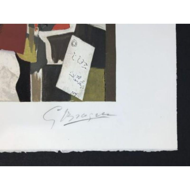 Georges Braque - L'eco - Litografia firmata a mano, 1960 3