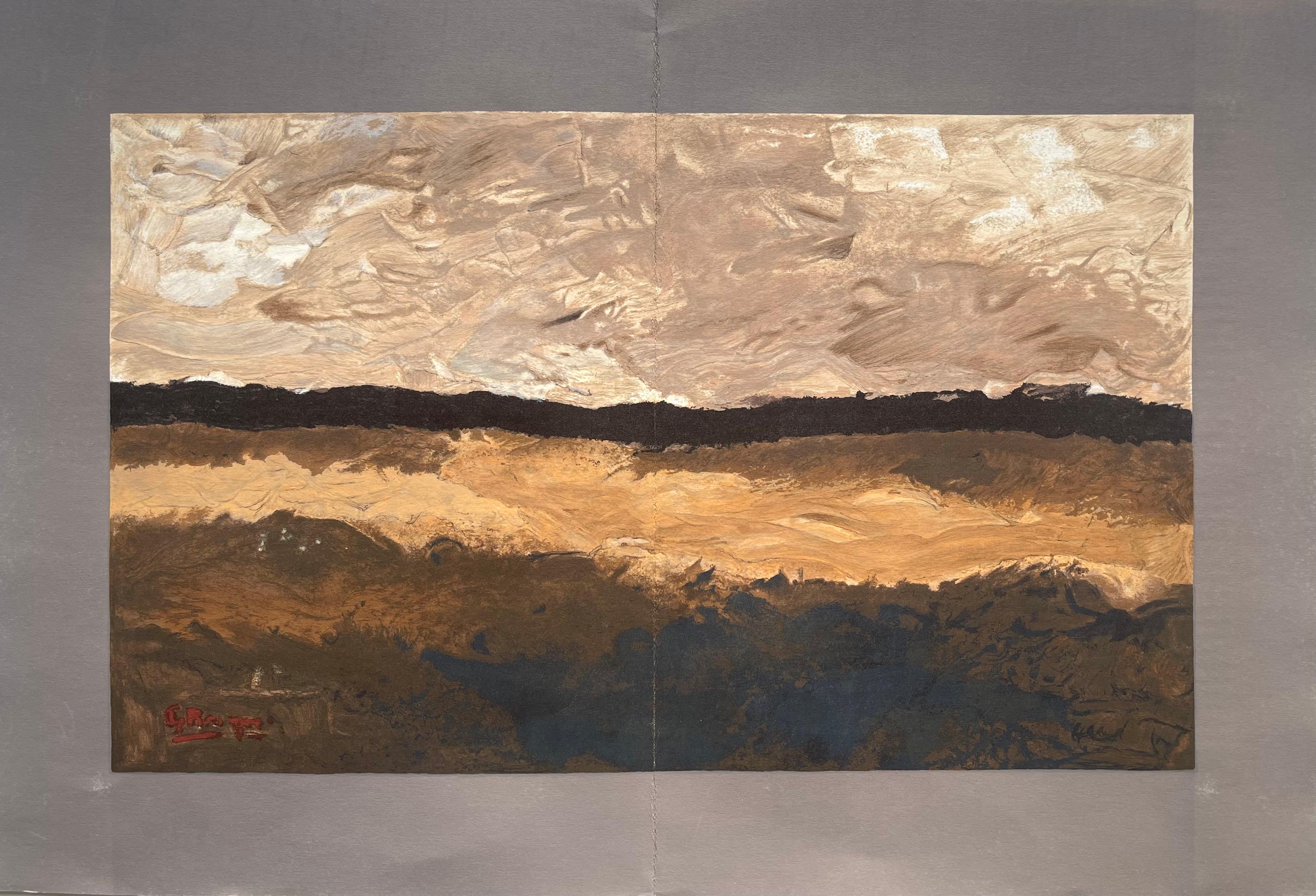 Georges Braque, Les Champs (Maeght N°1045), L'édition de tête (after) For Sale 4