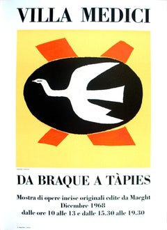 Georges Braque 'L'Oiseaux de Feu' 1968- Lithographie
