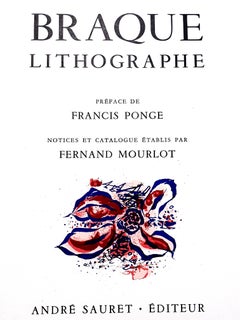Vintage Georges Braque - Original Lithograph