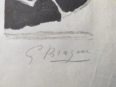 Georges Braque -- Si je mourais là-bas (Si me muriera allí) (Vallier 181)