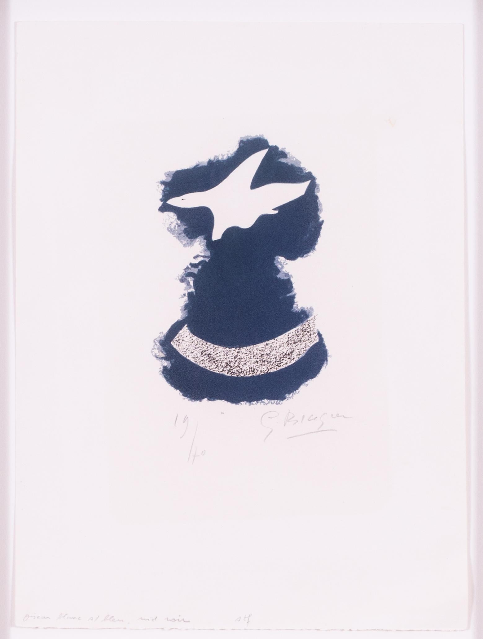 Georges Braque signed and numbered lithograph, 1960 'Le Tir a l'Arc' 1