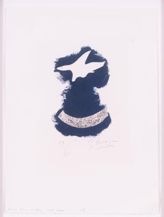Georges Braque signed and numbered lithograph, 1960 'Le Tir a l'Arc'